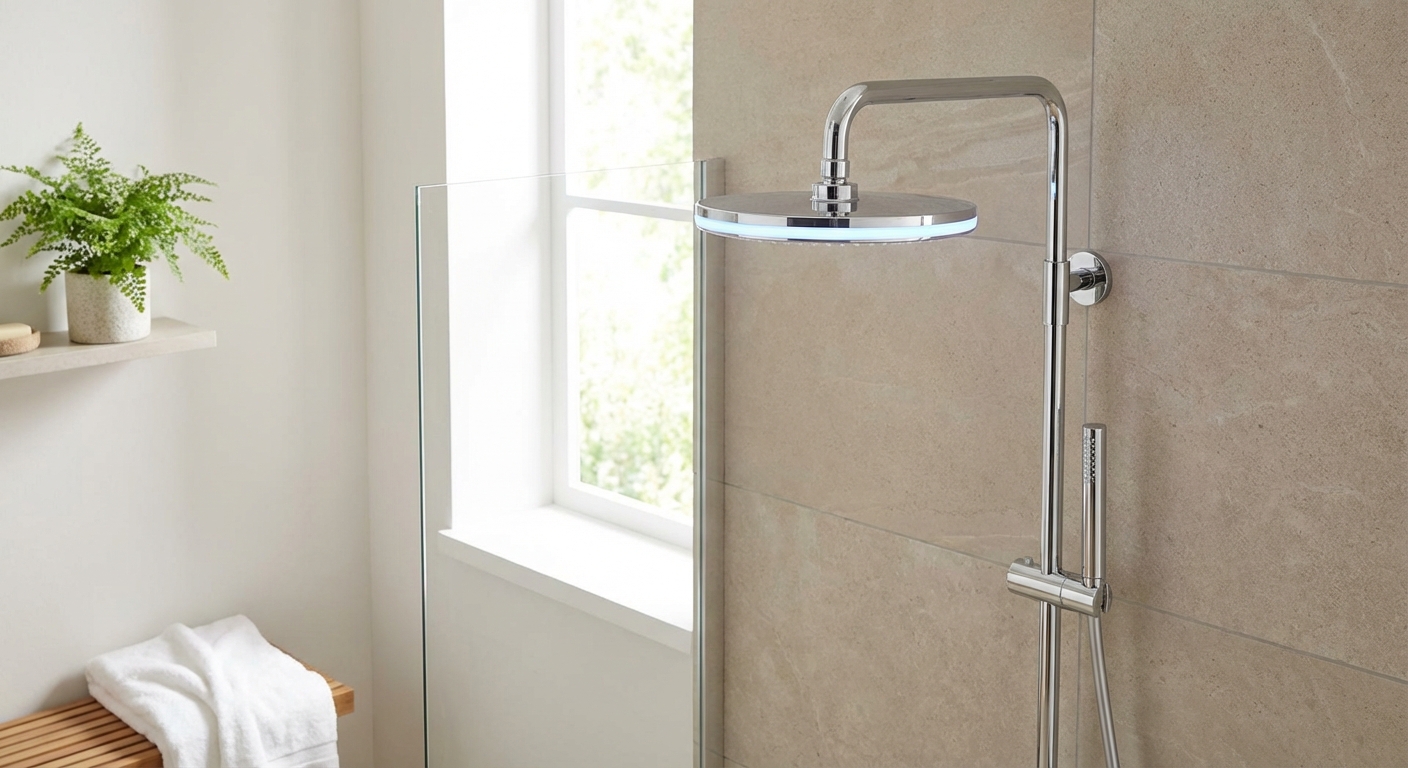 Lighting Up Your Morning: A Plumber’s Guide to LED Shower Heads Lighting Up Your Morning: A Plumber’s Guide to LED Shower Heads