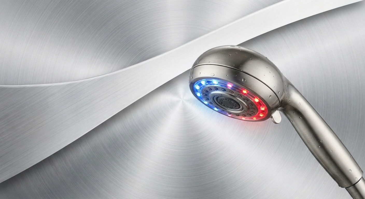 JIEYUMJ LED Shower Head Review: High Pressure & Smart Safety