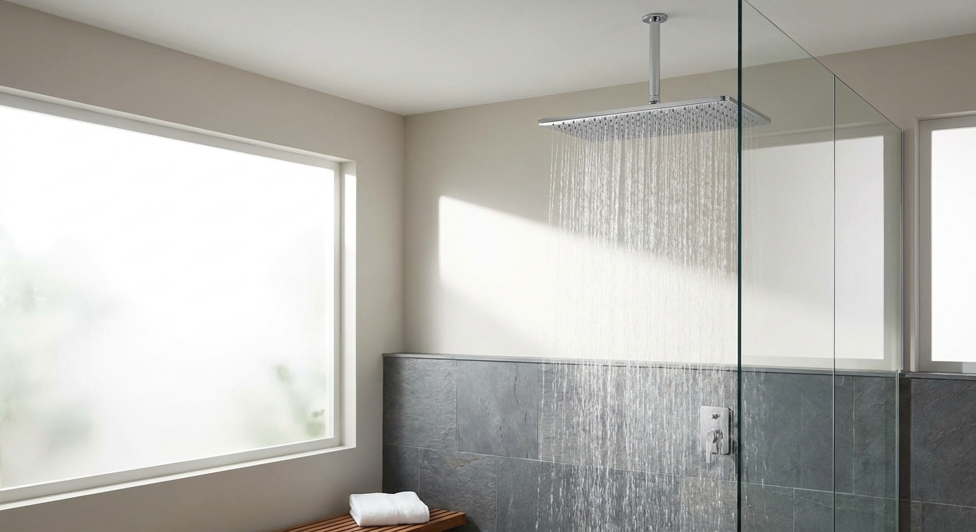 Top Chrome Rainfall Shower Heads: Expert Pressure & Flow Rate Test