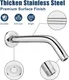 Rulnfichy 4" Chrome High Pressure Shower Head - Image 4