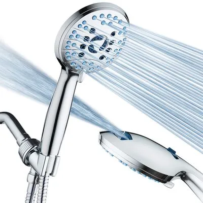 Hotel Spa AquaCare 8-Mode 2.5 GPM Handheld Shower Head