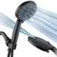 AquaCare High Pressure Handheld Shower Head - 2.5 GPM Matte Black