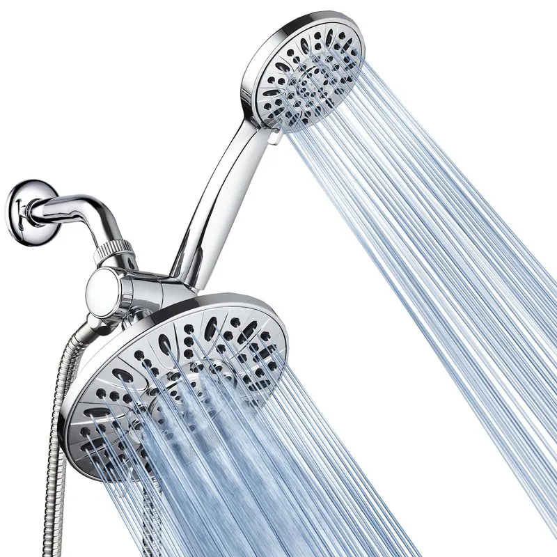 AquaDance 7" Premium Rainfall Shower Head Combo