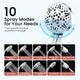 Clarston Filtered Shower Head with Handheld, 10 Modes - Image 2