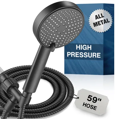 Cobbe Metal Shower Head Handheld 3-Mode
