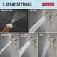 Delta In2ition 2-in-1 Shower Head - Spotshield Brushed Nickel - Image 3