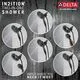 Delta Arvo 14 Series Matte Black Shower Faucet Set - Image 3