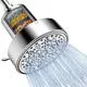 FEELSO Filtered Shower Head, 6 Spray Modes