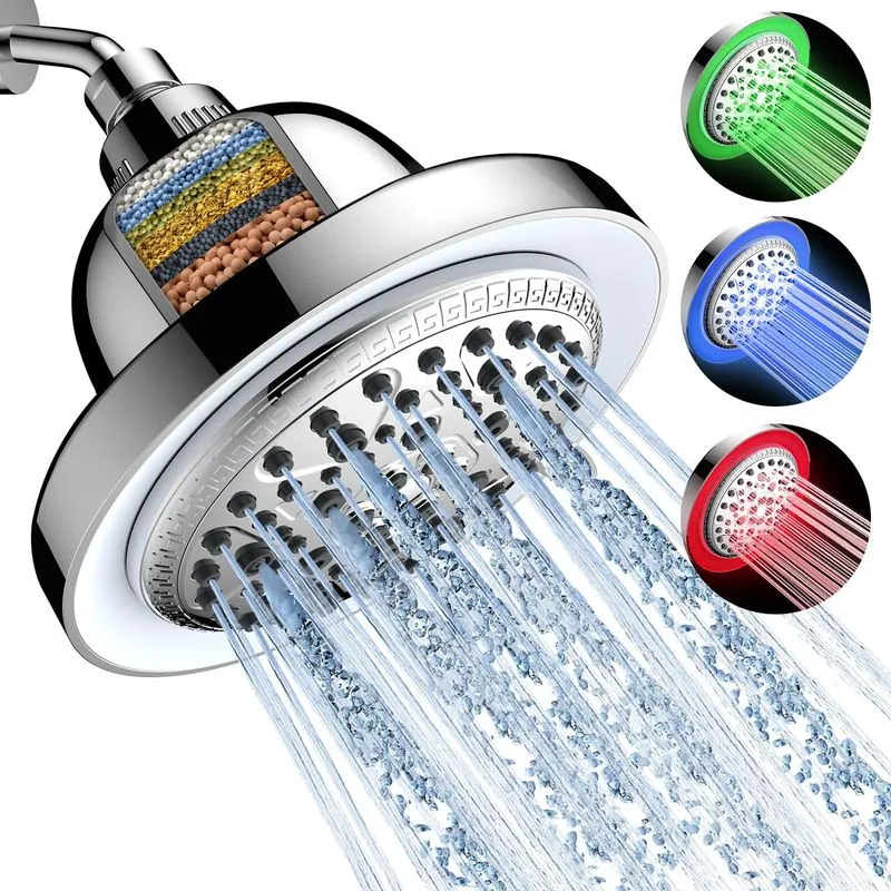 FEELSO handheld shower head showing chrome finish and nozzle arrangement
