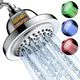 FEELSO LED Color Changing Shower Head - Chrome