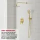 Gabrylly 10" Brushed Gold Shower System - Image 2