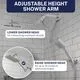 HammerHead Dual Shower Head Chrome 8" - Image 3