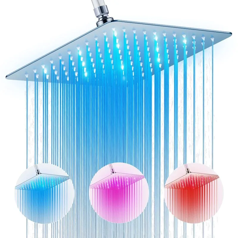 HUUKE 10" LED Rain Shower Head