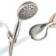 Egretshower High Pressure Handheld Shower Head - Brush Nickel
