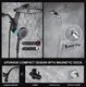 BOZYBO High Pressure Rain Shower Head Black 2.5GPM - Image 4