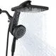 BOZYBO High Pressure Rain Shower Head Black 2.5GPM
