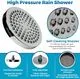 CircleSplash High Pressure Shower Head 6" Chrome - Image 1