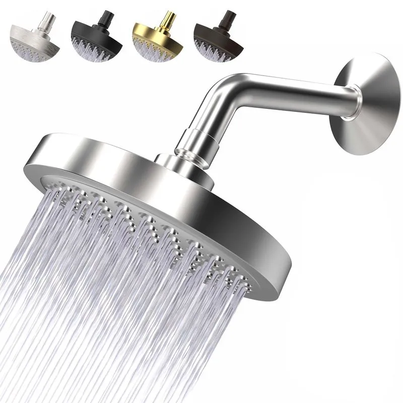 CircleSplash High Pressure Shower Head 6" Chrome