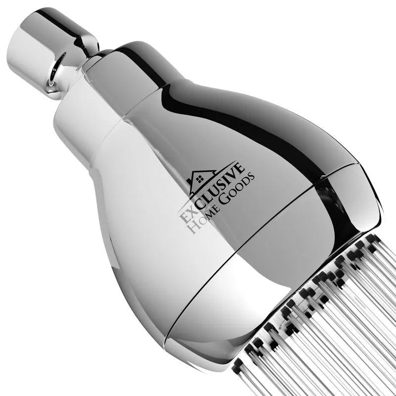 Heatsistence High Pressure Shower Head 2.5 GPM Chrome