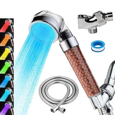 Vacto LED Handheld Shower Head Set