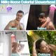 Milky House LED Color Changing Shower Head - White - Image 1