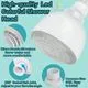 Milky House LED Color Changing Shower Head - White - Image 3