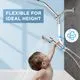 MakeFit Dual Filtered Rain Shower Head Combo - Premium Chrome - Image 1