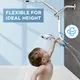 MakeFit Dual Shower Head Combo, Chrome, 8-Inch - Image 2