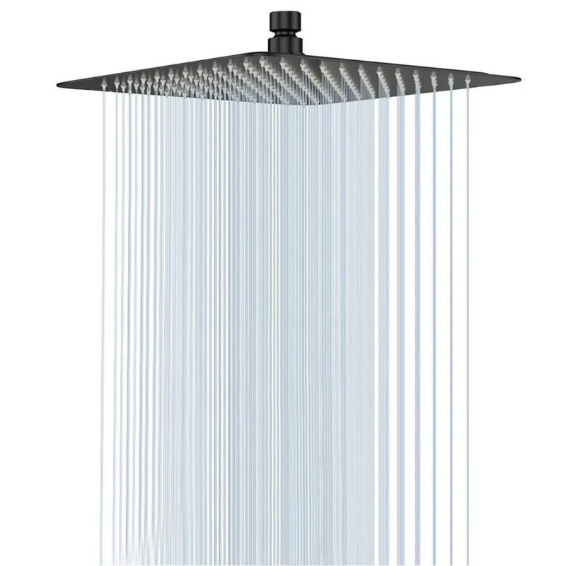 NearMoon 12-Inch Square Rain Shower Head