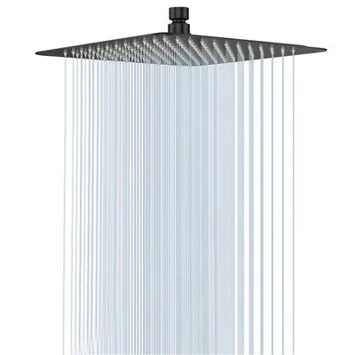 NearMoon 12-Inch Square Rain Shower Head