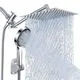 Nottia 10 Inch Silver Dual Shower Head