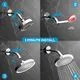 SparkPod Rainfall High Pressure Shower Head 6 Inch - Image 2