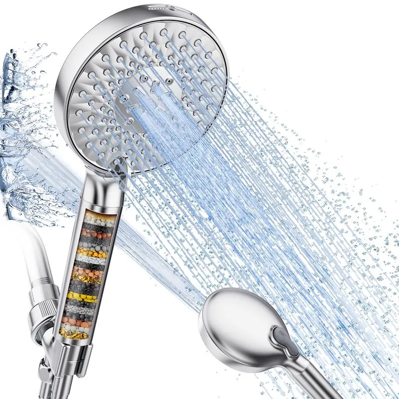SR SUN RISE Filtered Shower Head Chrome 1 Filter