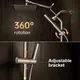 Veken 10" Luxurious Rain Shower Head Combo - Image 2